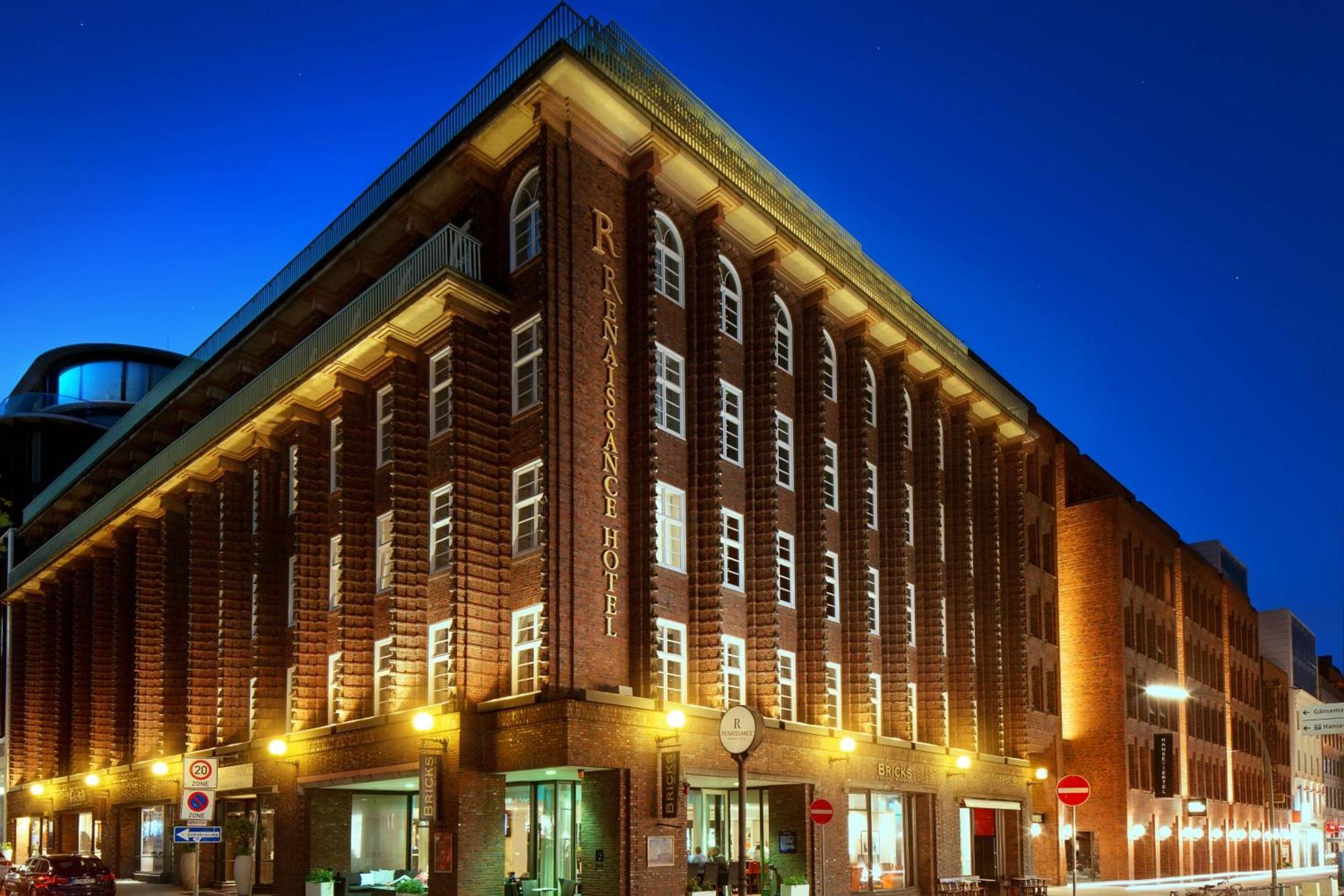 فندق رينيسانس هامبورغ المظهر الخارجي الصورة The building of the university library